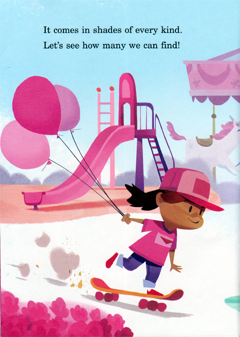 The Pink Book by Diane Muldrow; illustrated by Mike Yamada